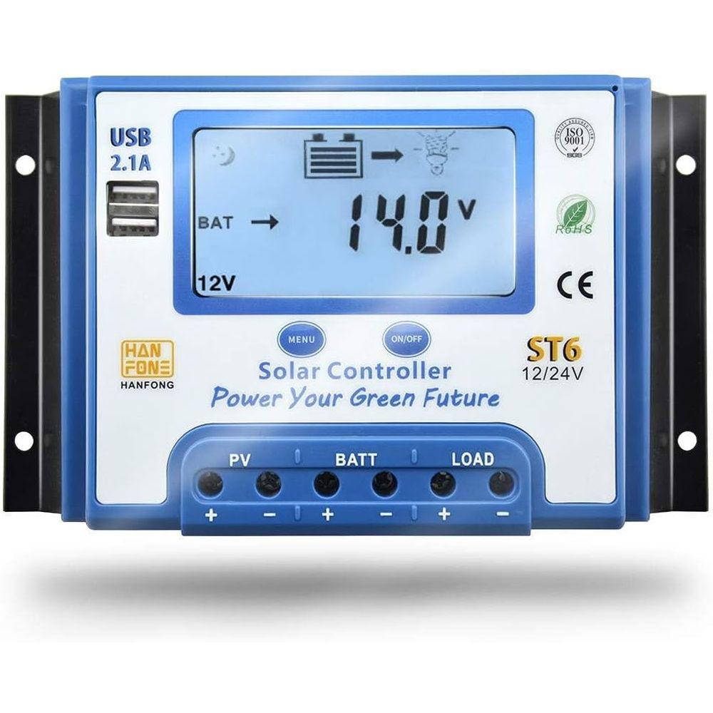 60A Solar Charge Controller 12 - Charge Controller Solar 评论和价格