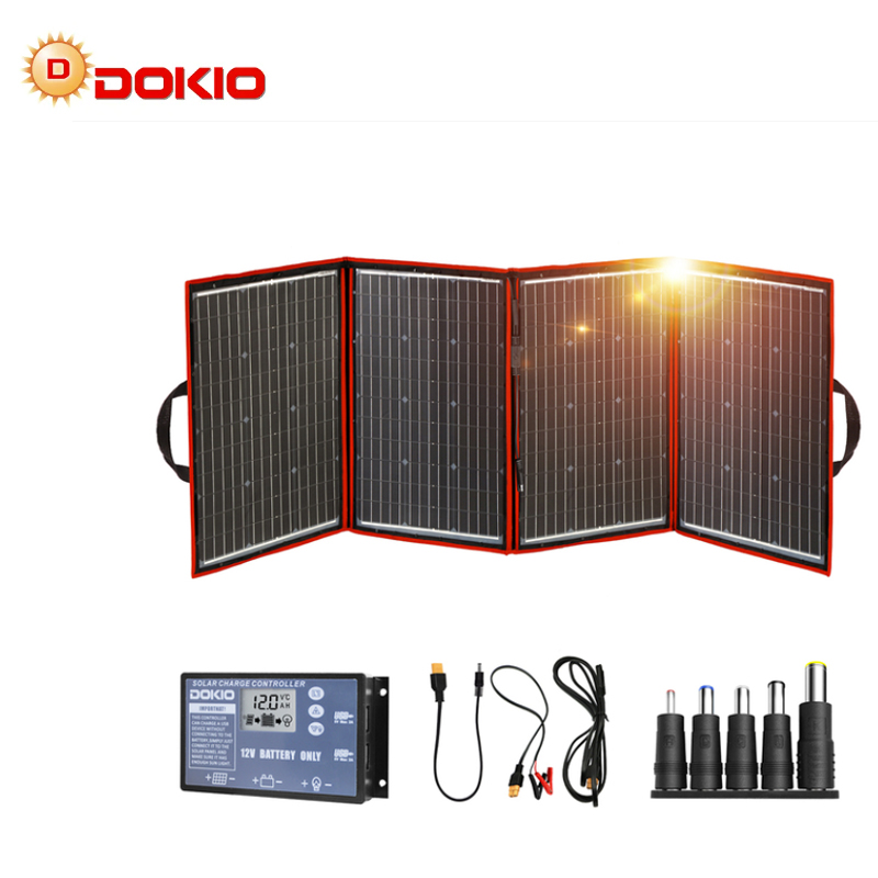 Dokio Brand Flexible Foldable  - Solar Panel 200W 评论和价格