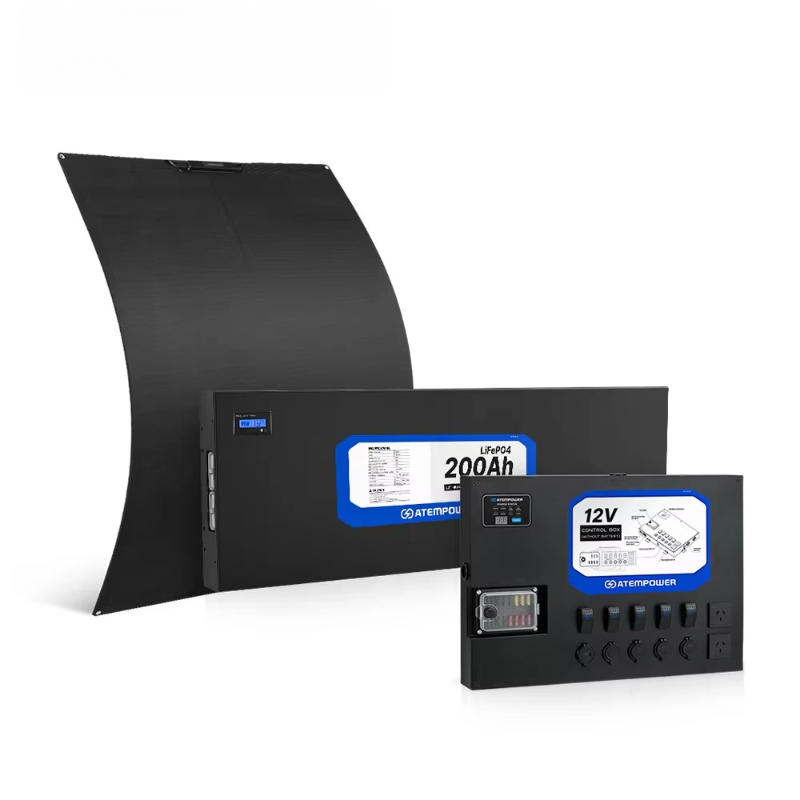 Camping Dual Battery System In - Solar Panel 200W 评论和价格