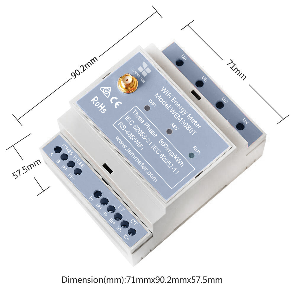 Bidirectional 3-Phase Energy M - Energy Monitor Meter 评论和价格