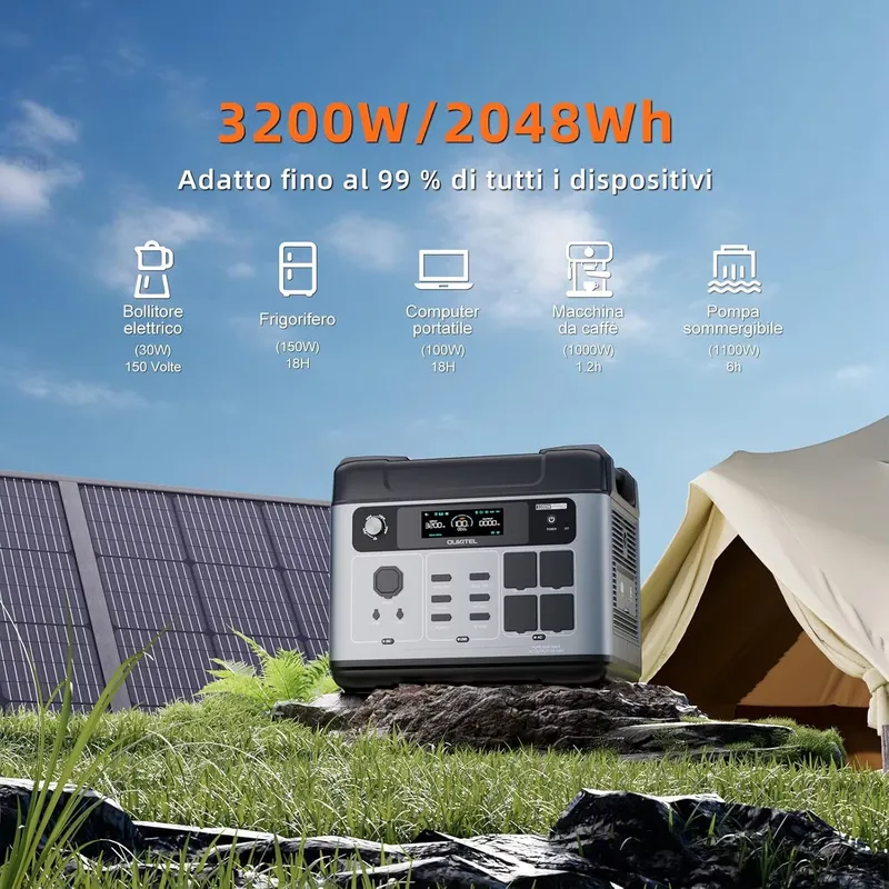 2026OUKITEL P2001 PLUS for 204 - Portable Power Station 评论和价格