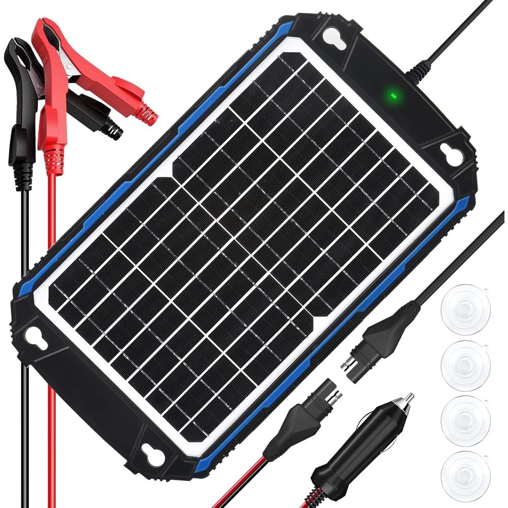 Waterproof 12W 12V Solar Batte - Charge Controller Solar 评论和价格