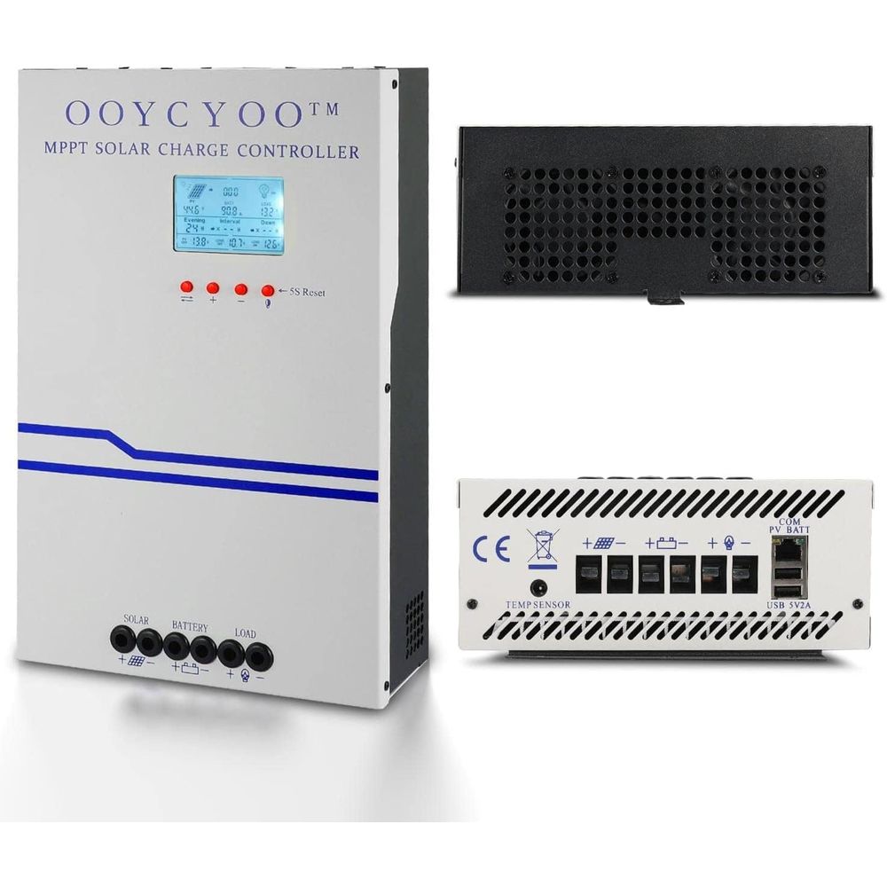 100 Amp MPPT Solar Charge Cont - Charge Controller Solar 评论和价格