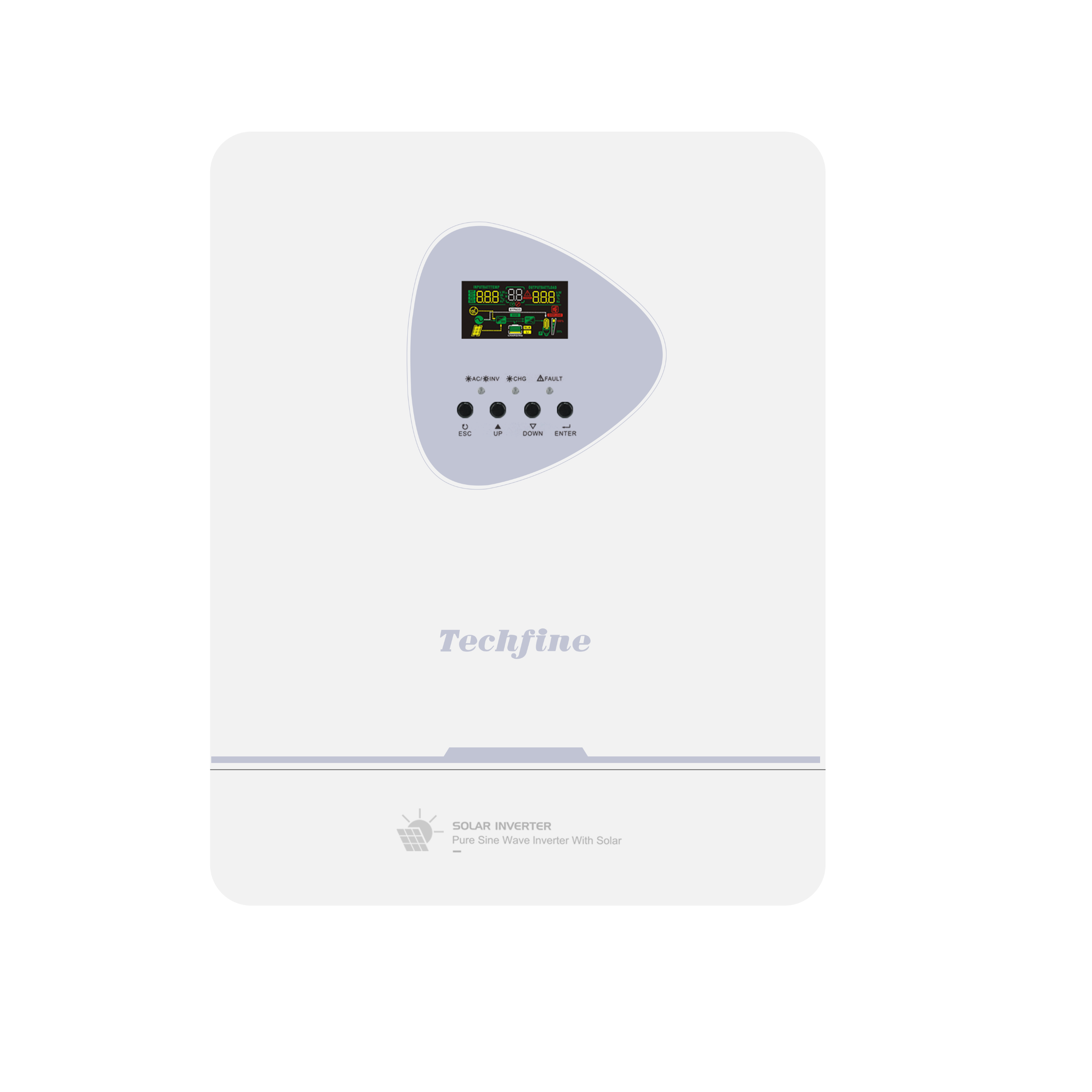 Techfine  4KW Off Grid Inverte - Charge Controller Solar 评论和价格