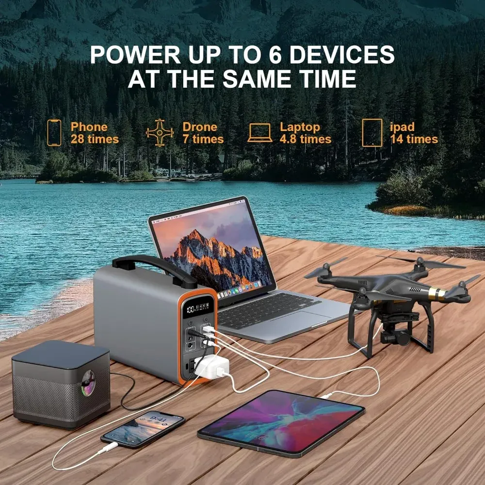 320Wh Lifepo4 Portable Power S - Solar Generator 评论和价格